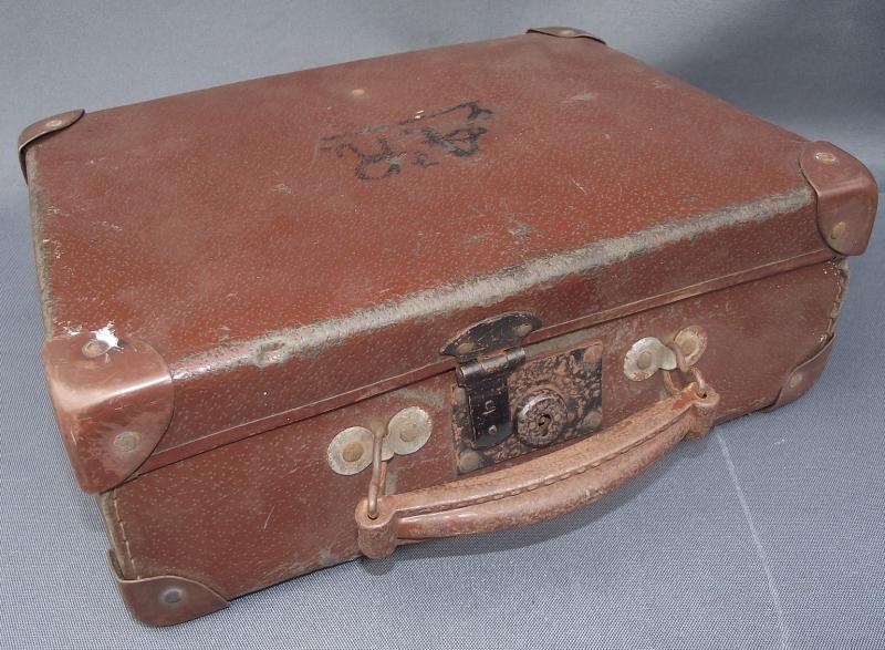 Royal Navy Ratings Attache/Suit Case. 1945 Dated.