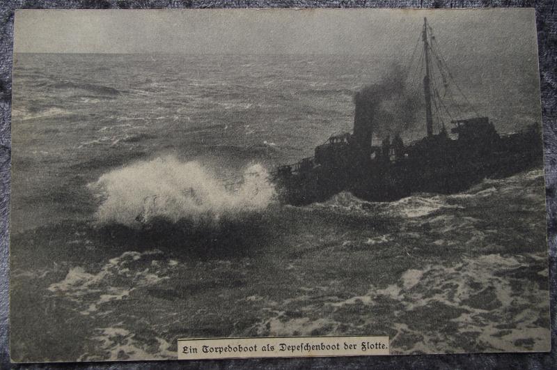 Imperial German Post Card. Torpedoboot.