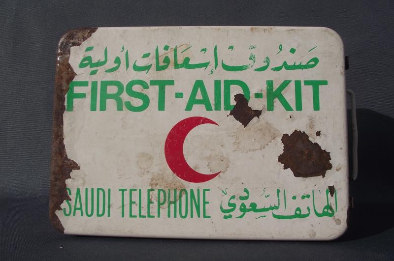 Saudi First Aid Box, Gulf War Bring Back.