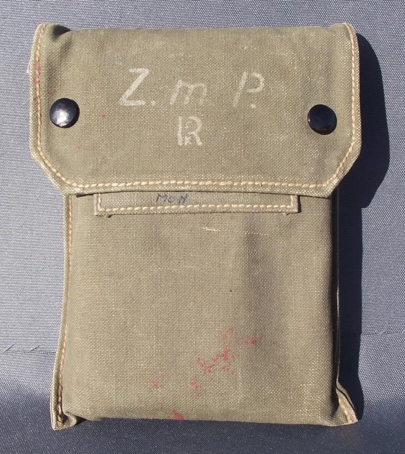 WW2 German Map Accessory Pouch. Welsh Guards Vet Bring Back, Newport.