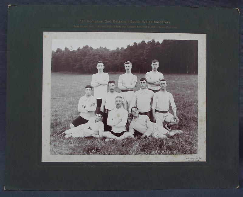 Large Photo.1905, 2nd Battalion South Wales Borderers. Tsingtau Expedition Link.