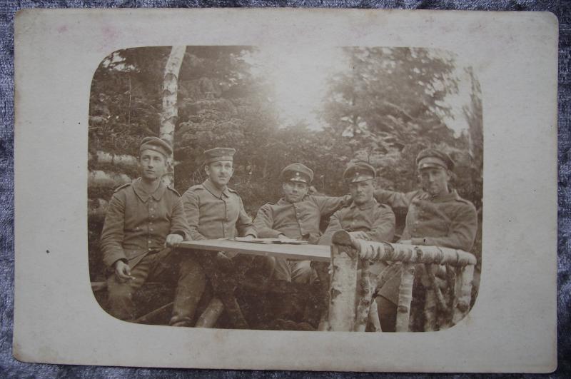 Imperial German Post Card. 1916. Down Time.