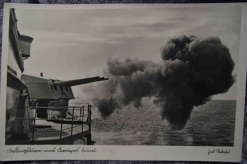 Wehrmacht Photo Post Card. Kriegsmarine.