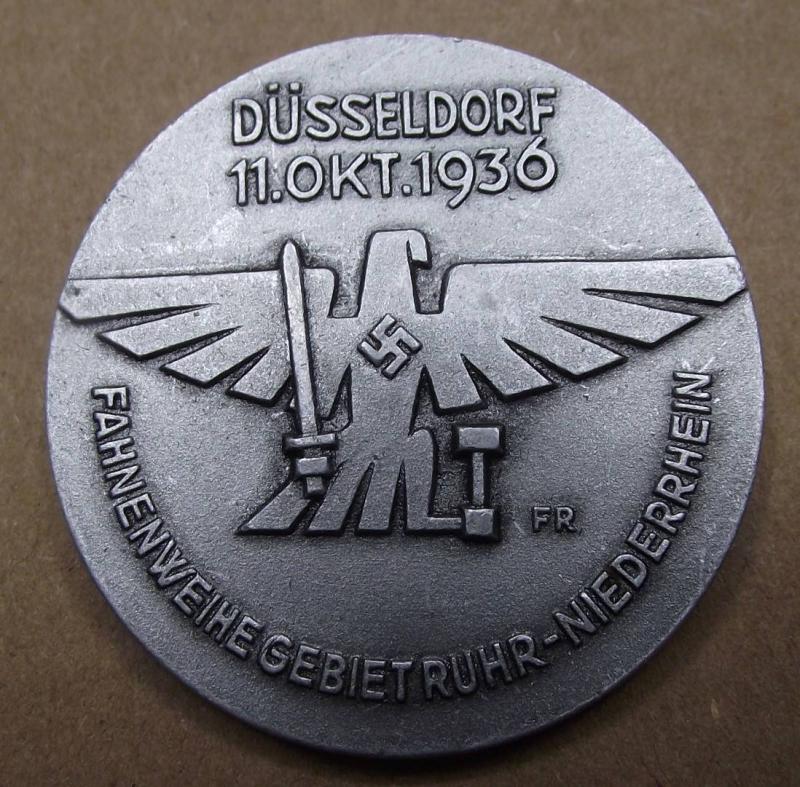 Hitler Youth Tinne/ Event Badge. Fahnenweihe Gebiet Ruhr. 1936.