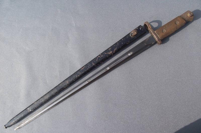 Belgium M1916 Epee Bayonet.