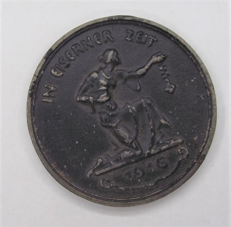 WW1 ''Gold For Iron'' Token. 1916.