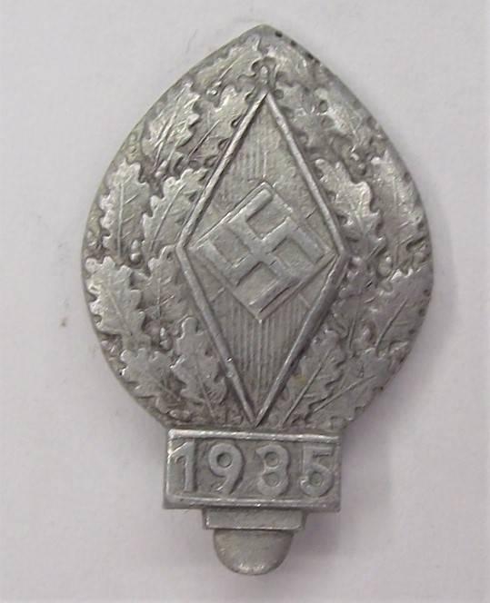 HJ National Youth Sports Competition Badge. 1935.