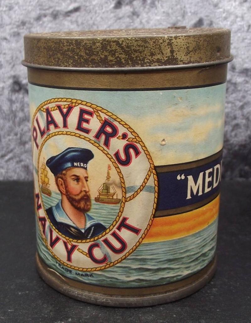 WW2 Period British Player's Navy Cut Cigarette Tin.