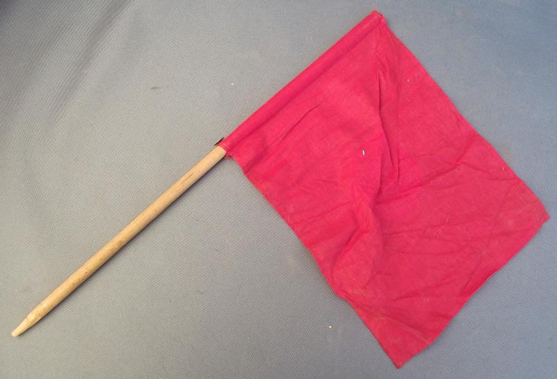 NSDAP Civilian Flag and Wooden Pole.