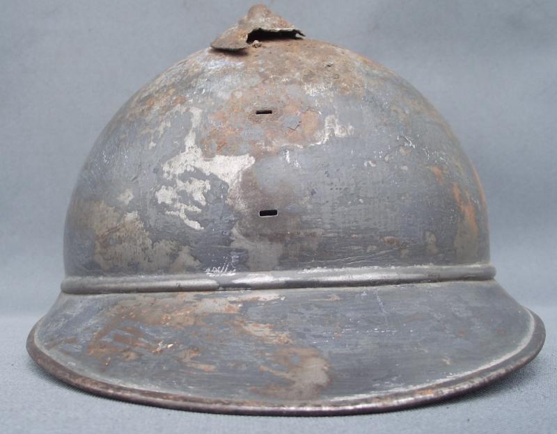 French WW1 Adrian Helmet Shell.