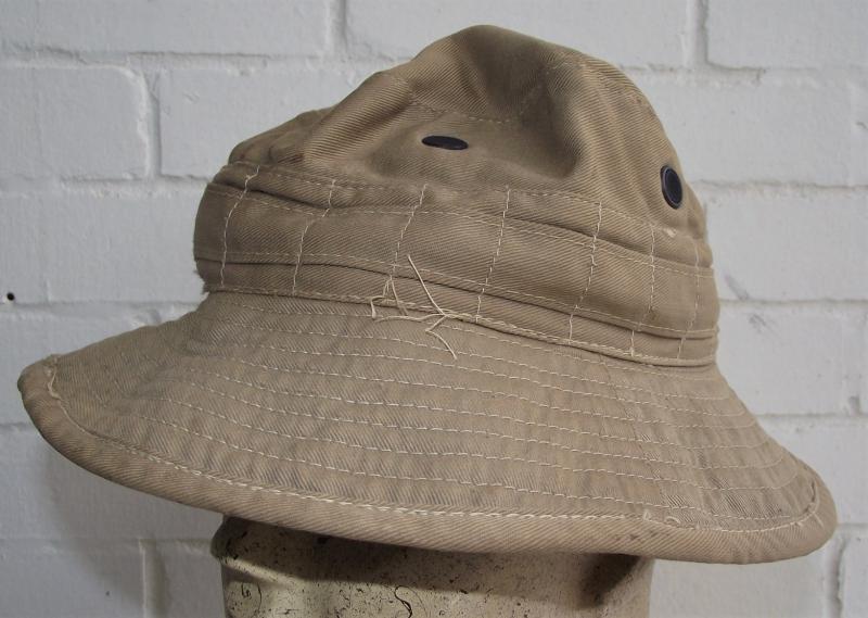 British Army 1950's Dated Kahki Bush Hat.