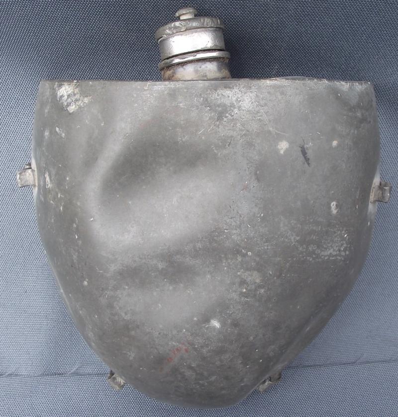 British Pewter Military Water Canteen.