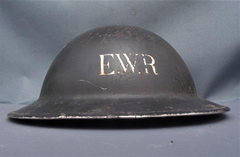 WW2 British E.W.R. Homefront Steel Helmet. 1939.