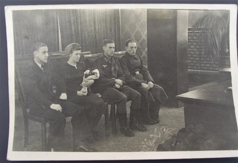 Wehrmacht Photo Post Card. Heer Wedding.