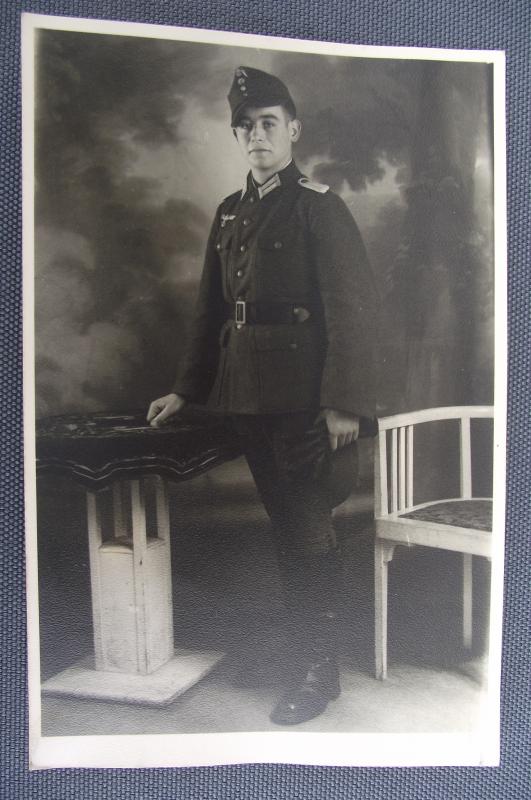 Wehrmacht Photo Post Card. Heer Officer.