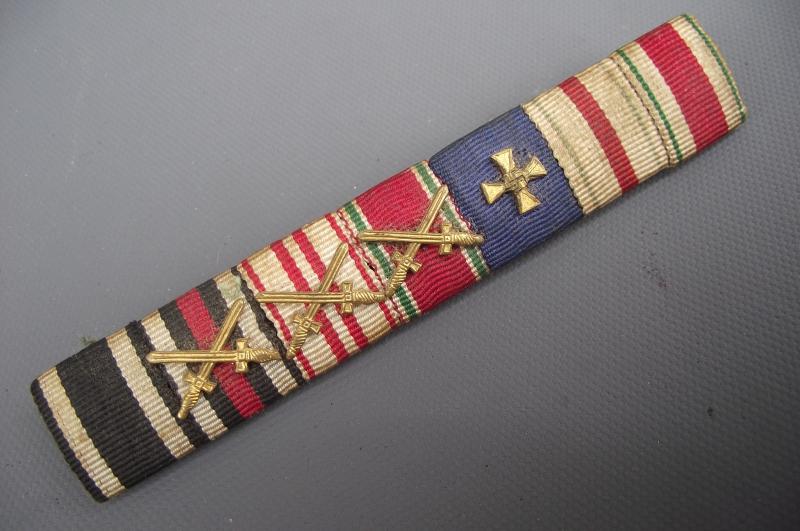 WW2 Austrian Ribbon Bar.