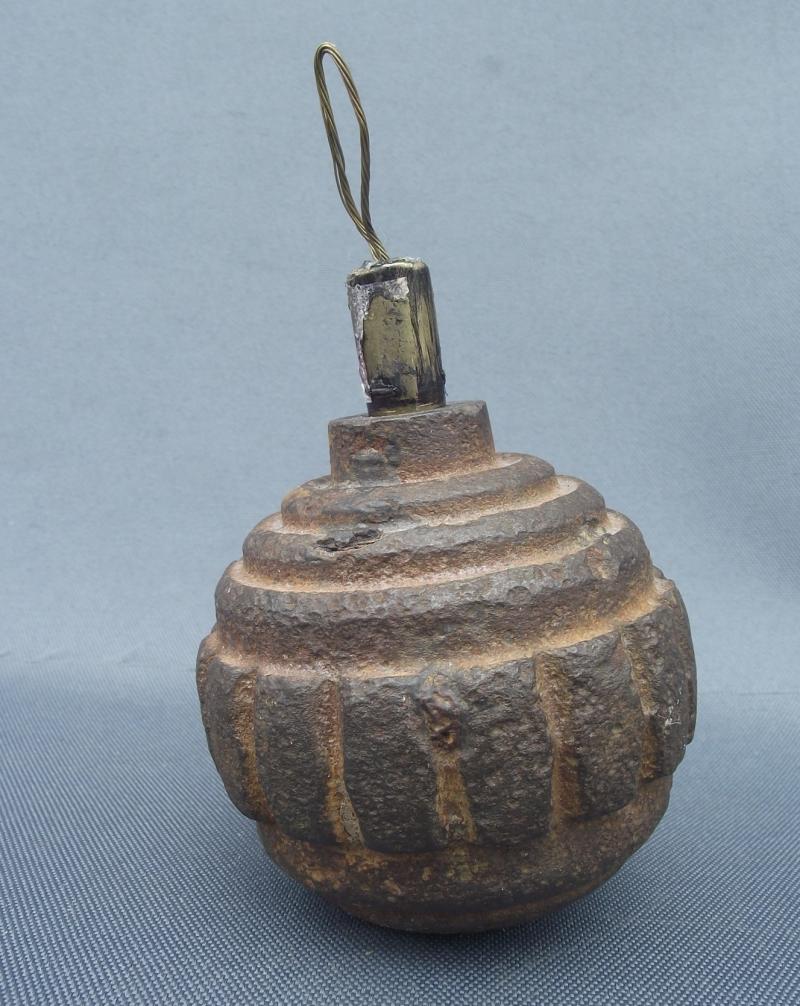 Inert WW1 German M1913 Kugel Fragmentaion Grenade.