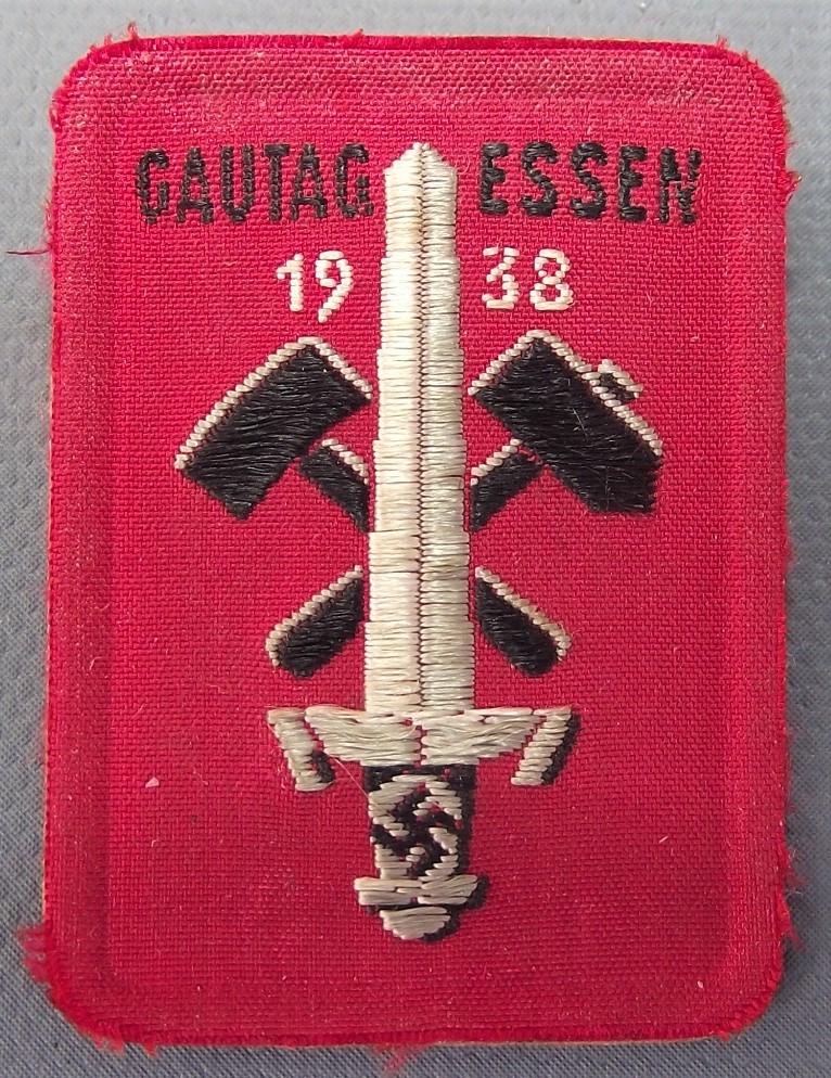 Gautag Essen Tinne/ Event Badge. 1938.