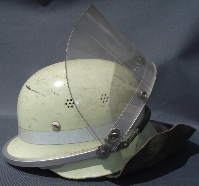 German Fire Brigade M34 Type Helmet.