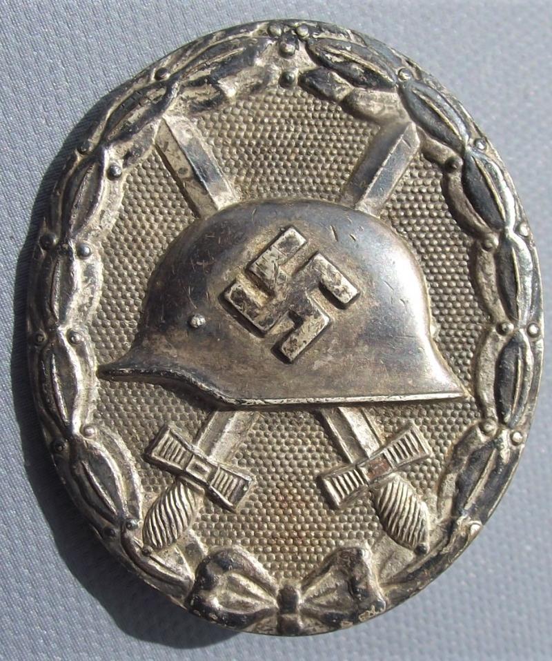 Silver Wound Badge. L/54, Schauerte & Hohfeld.