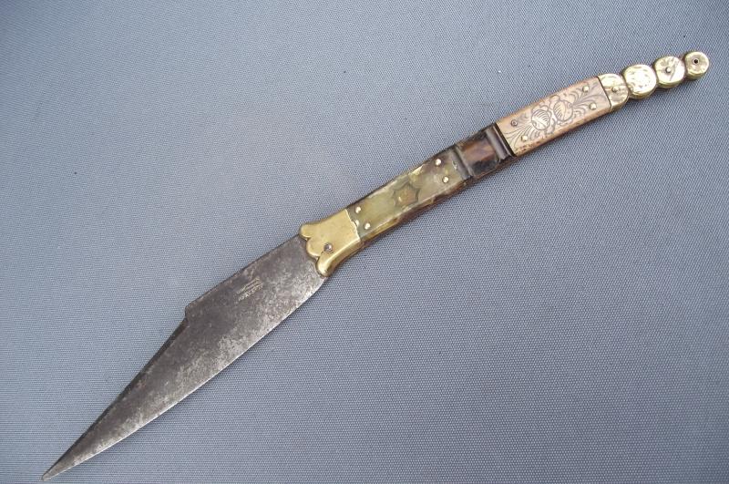 Vintage 19th Centuary Spanish Navaja Folding Knife.