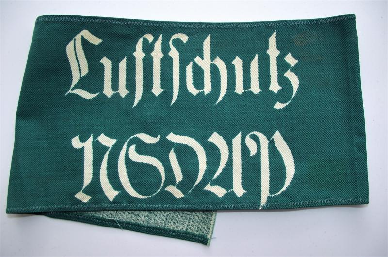 Luftschutz NSDAP Armband.