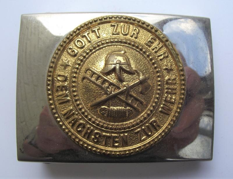 German Fire Defence Buckle.