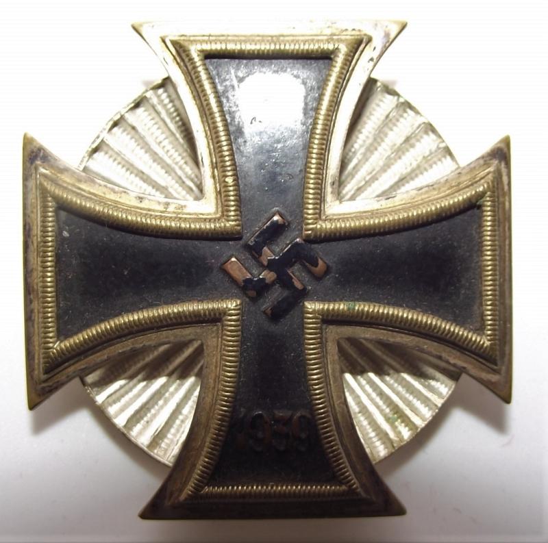 1939 Iron Cross 1st Class Screw Back, Schinkel Form.