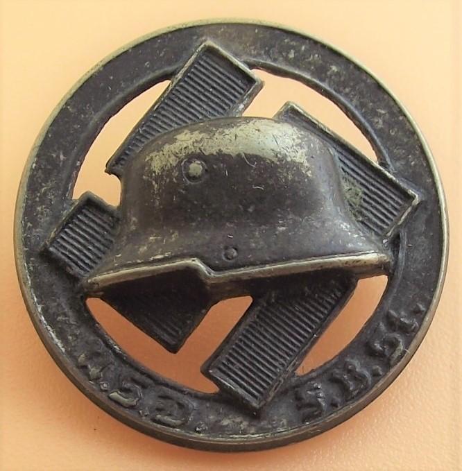 NSD FBSt Der Stahlhem Membership Badge.