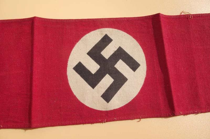 NSDAP Armband. Cut-off.