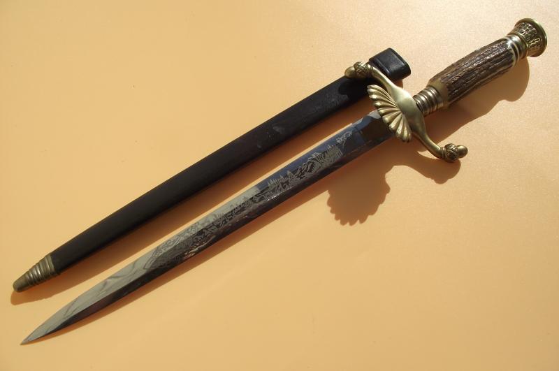 German Hunting Dagger. Solingen.