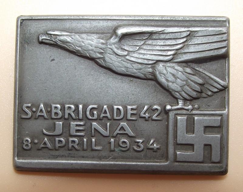 SA Event Badge/Tinnie. SA Brigade 42,Jena.