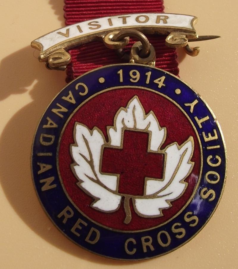 1914 Canadian Red Cross Society Medal.