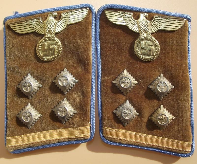 Ortsgruppe Level Community Leader's Collar Tabs.