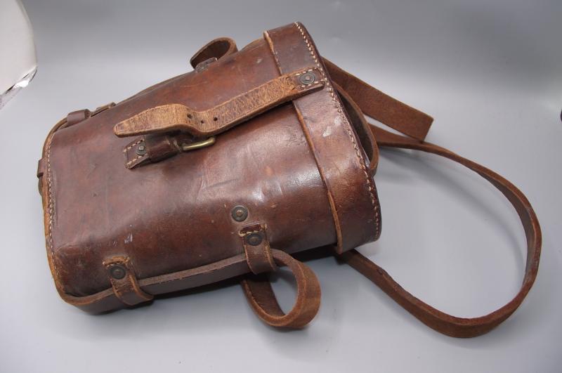 1916 Dated British Binocular Case and Carry Strap.