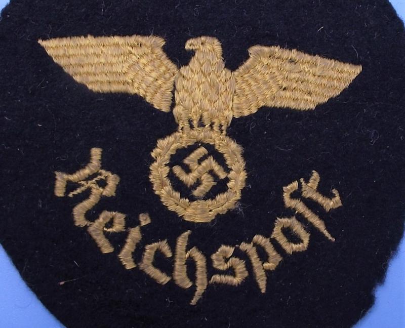 Reichspost Sleeve Eagle.