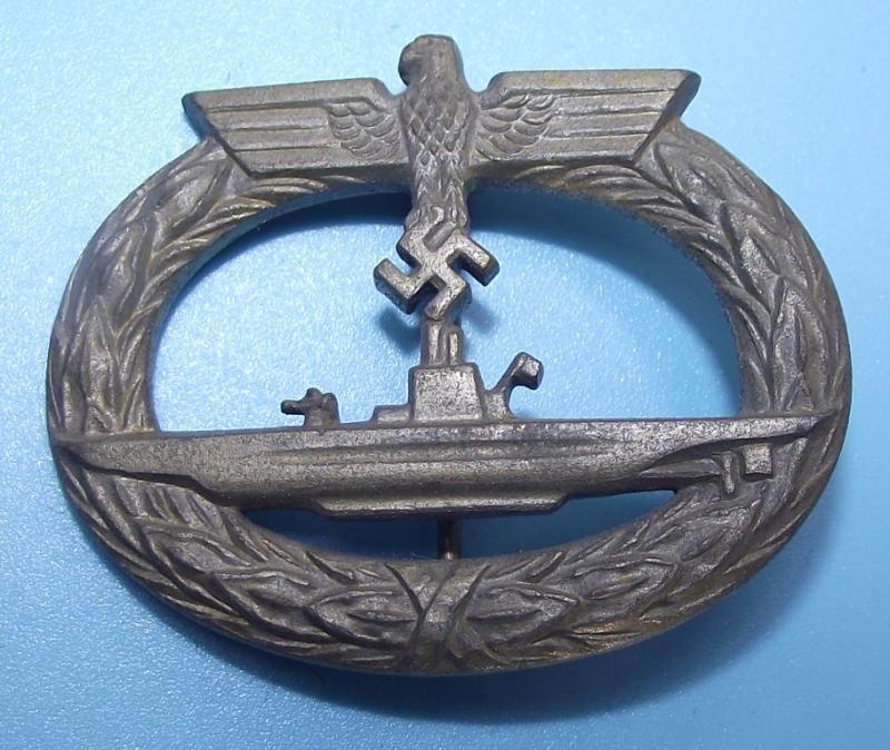 WW2 German U-Boat Award. GWL.