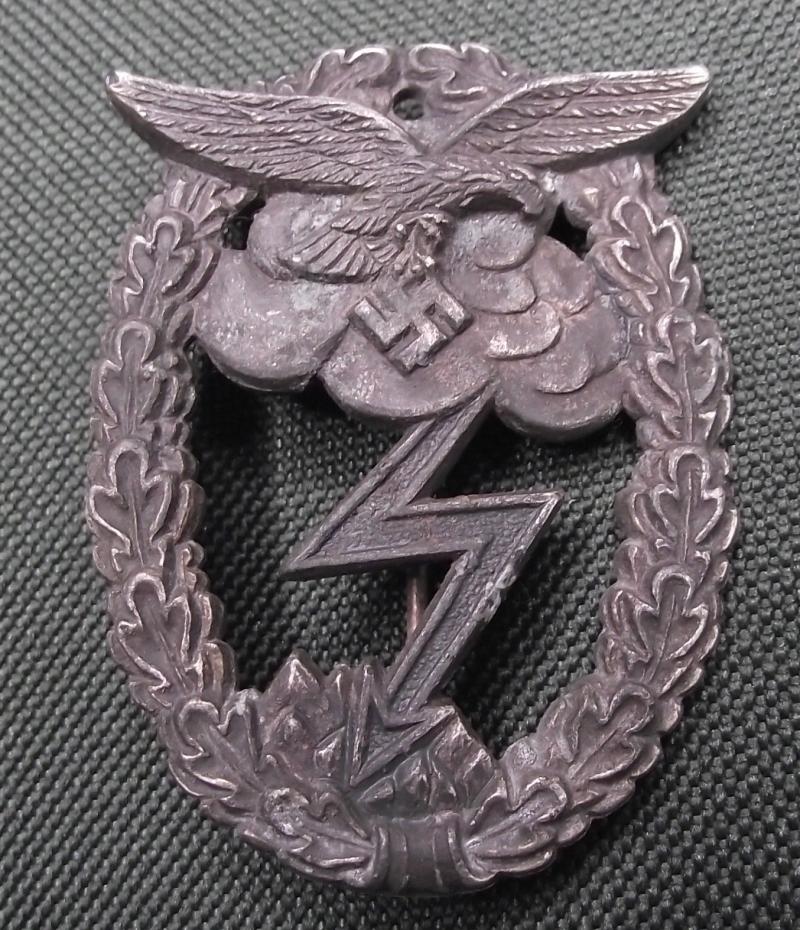 Luftwaffe Ground Assault Badge. Arno Vallpach.