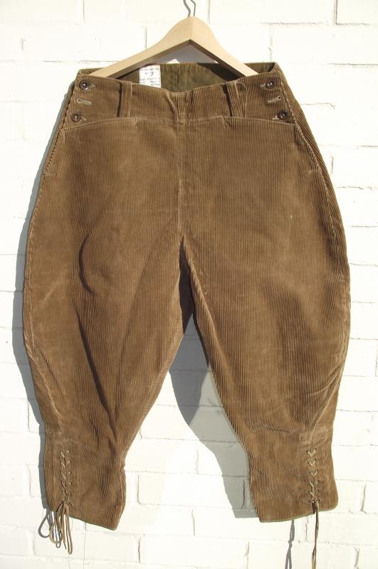 1943 Dated Women's Land Army, Breeches, Corduroy.