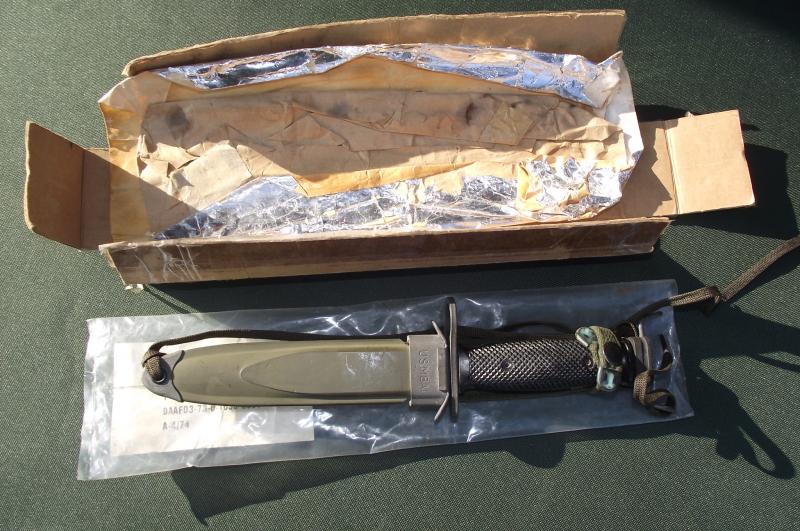 Mint Boxed, M16/AR15, U.S. M7 Bayonet. Imperial.