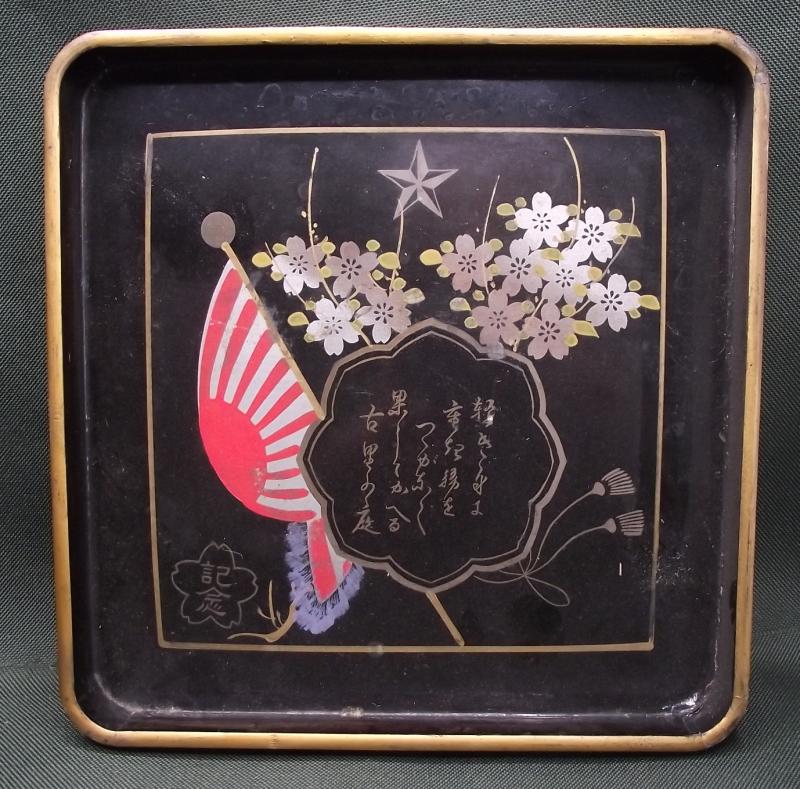 Japanese Army Saki Tray.