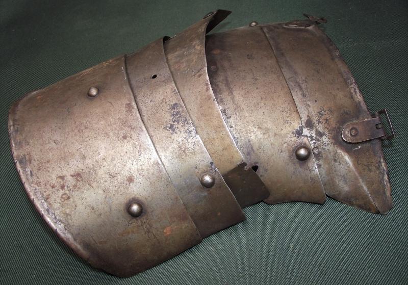 English Civil War Armour Plate Section.