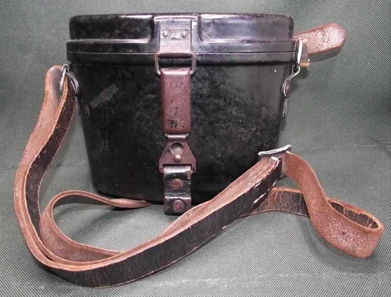 WW2 German 1941 6X30 Bakelite Binocular Case and Shoulder Strap.