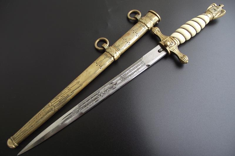 Kriegsmarine Dagger. Eickhorn.