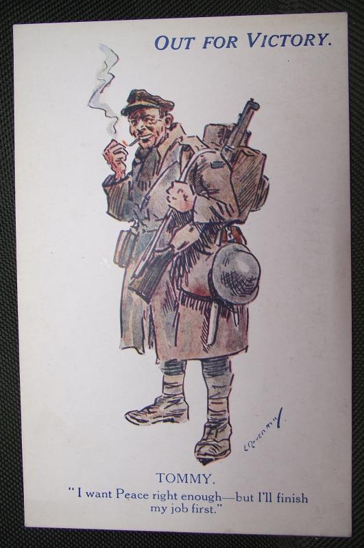 WW1 British Humourus Post Card.