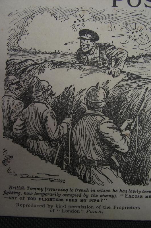 WW1 British Humourus Post Card.