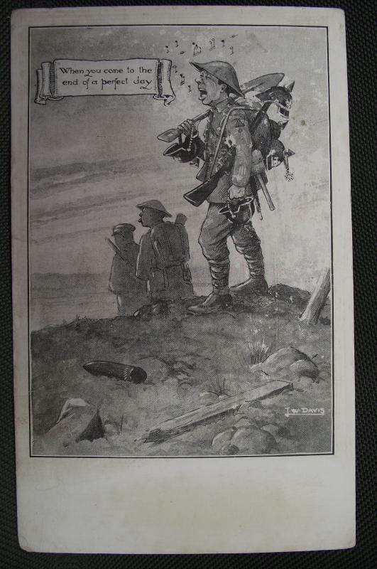 WW1 British Humourus Post Card.