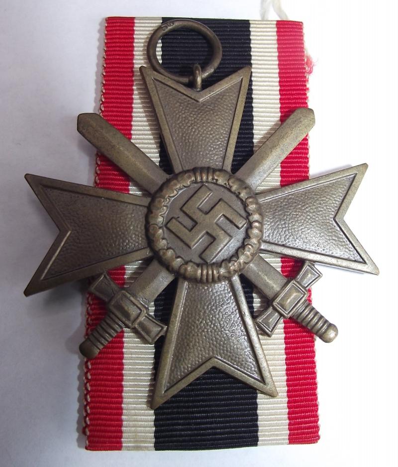 War Merit Cross Second Class with Swords. Ring Stamp.