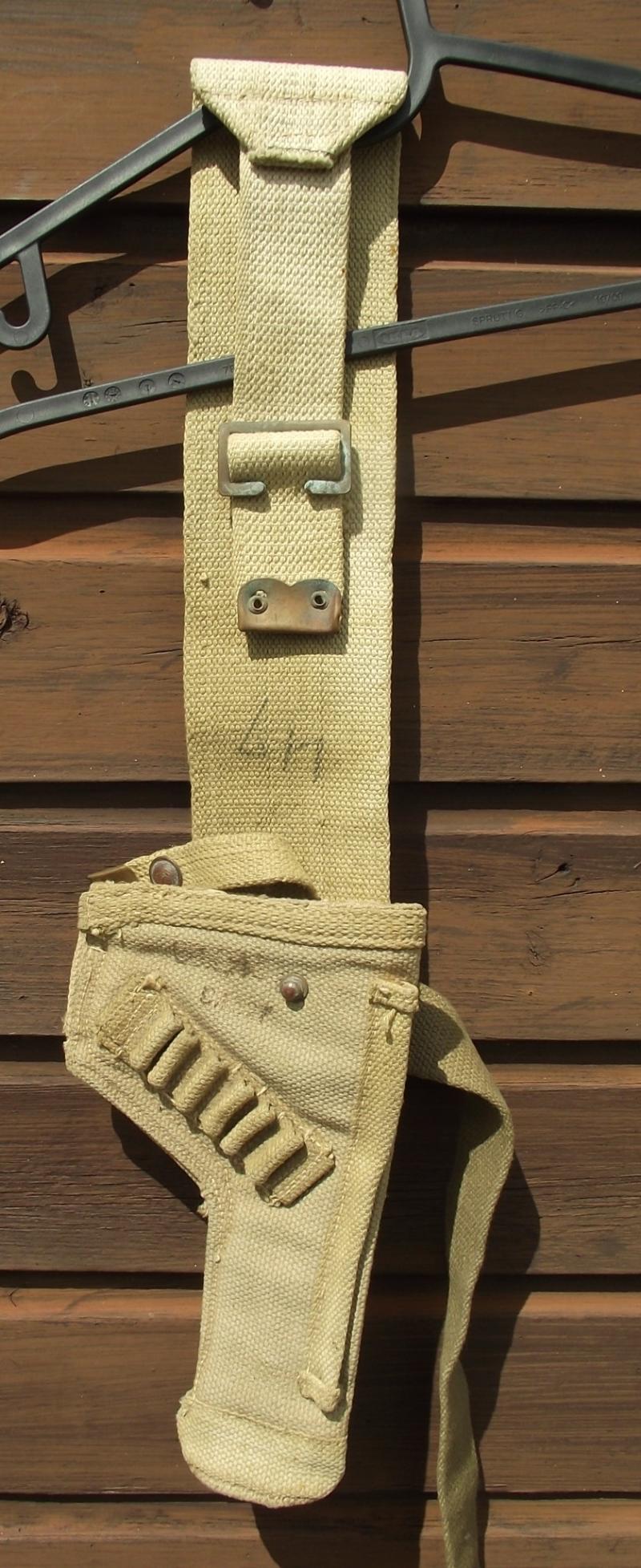 WW2 British Long Drop Tankers Holster.