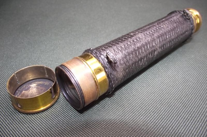 19th Centuary Three Draw Pocket Telescope.